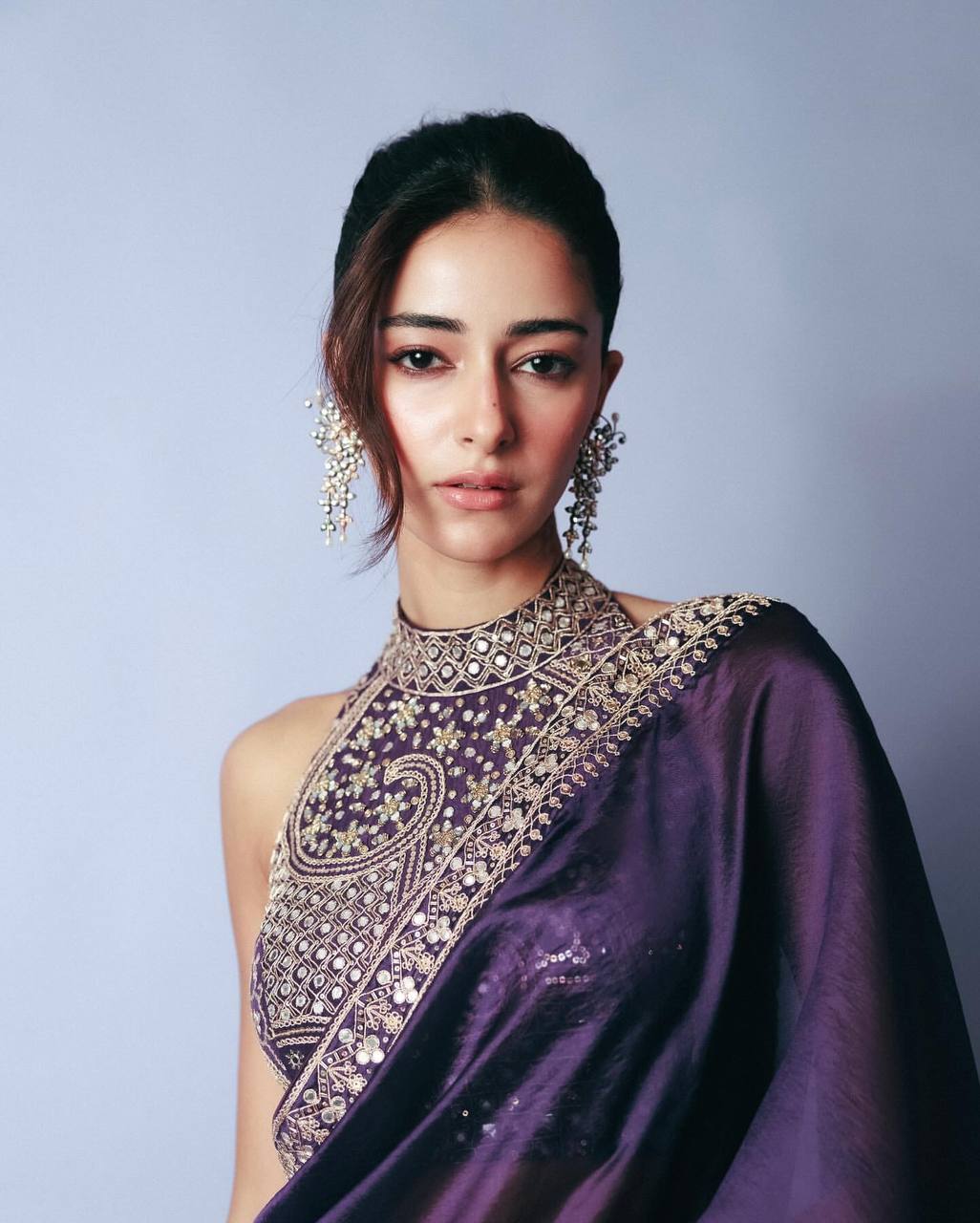 Ananya Pandey Jimmy Choo Saree