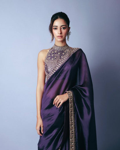 Ananya Pandey Jimmy Choo Saree