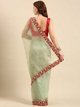 RV creation presents a trending Organza Silk Saree Collection