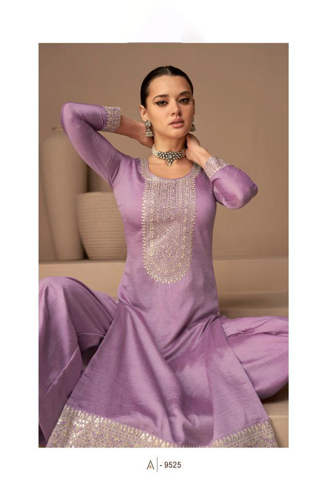New Amazing Violet Color Salwar Suit