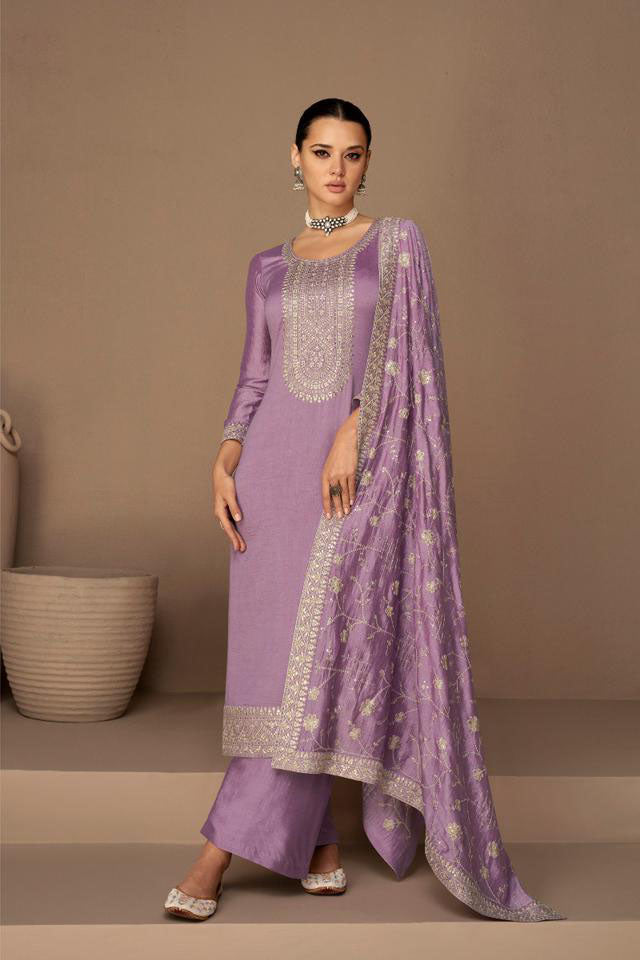 New Amazing Violet Color Salwar Suit