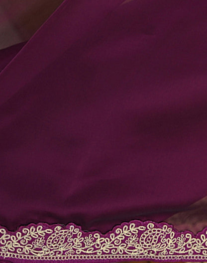 Elegant Burgundy Color Rangoli Silk Saree with Coding Work – Party Wear